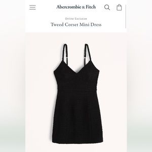 Abercrombie Tweed Corset Dress